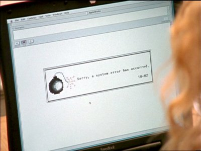 Risultati immagini per carrie bradshaw computer crash